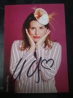 Elena Uhlig - signierte Autogrammkarte