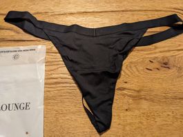 Lounge Everyday Comfort G-String Tanga - Schwarz