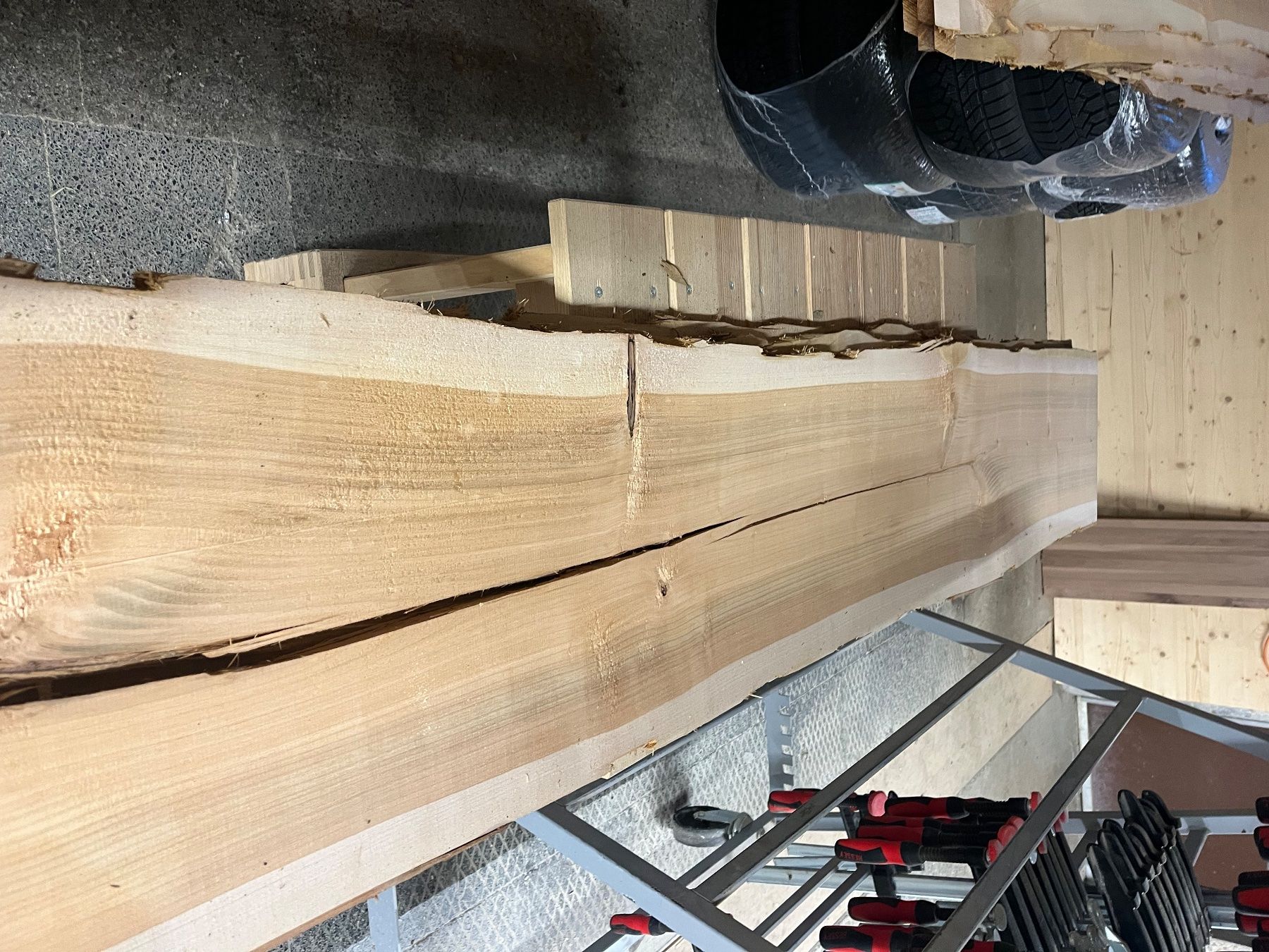 Articoli in legno: Diverse Kirschbaumbretter (Tisch, Epoxy, Möbel, Schneidbrett – Nuovo (secondo la descrizione) da Raperswilen venduto da Gut1 4