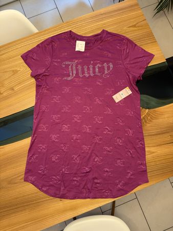 Juicy Couture T-Shirt, Lila, Grösse L, Neu mit Etikett!