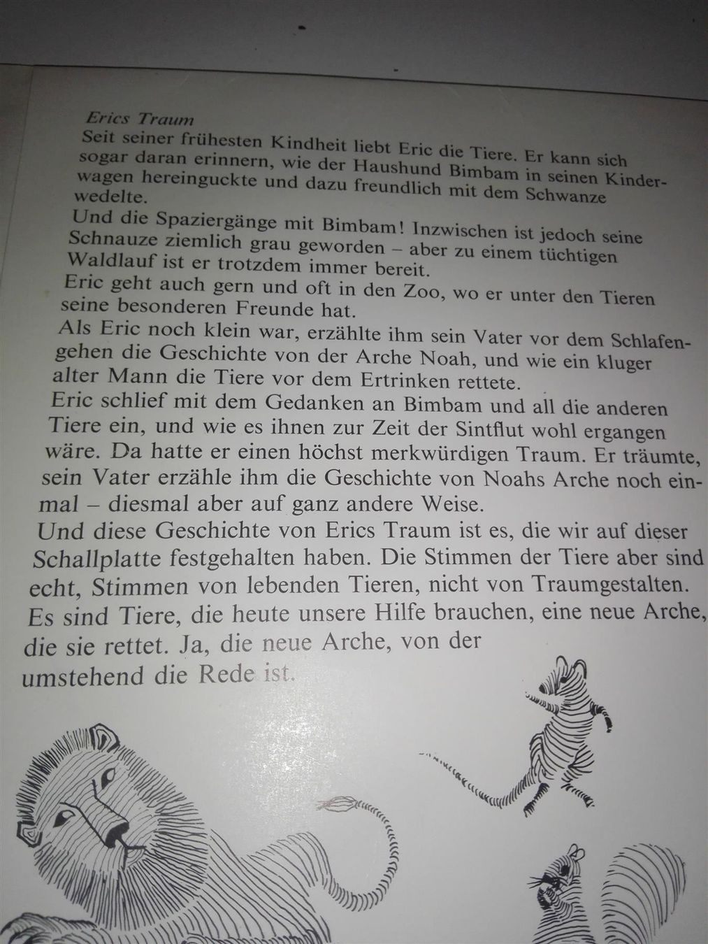 Vinyles: Die Arche Noah                  (7'Inch) – D'occasion à St. Gallen par elk2020 2