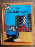 Tintin Objectif Lune et On a marché sur la Lune TBE 53