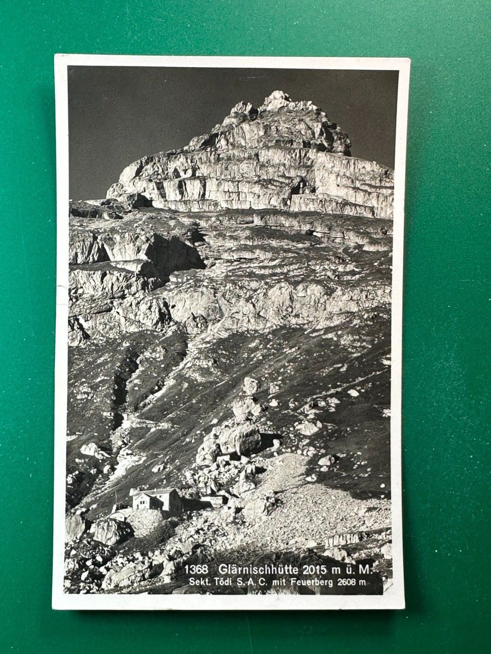 Cartes postales: Glärnischhütte - Stempel Clubhütte – D'occasion à Steg VS par danwer74