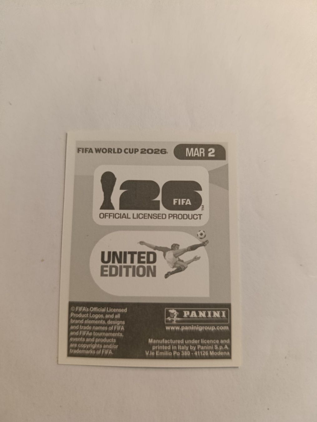 Panini Sammelbilder & Trading cards: MAR 2, WM 2026 Panini Sticker – Neu (gemäss Beschreibung) aus Kriens von Annele97 1