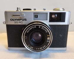 Olympus 35 RC Analogkamera E.Zuiko 42mm f/2.8 mit Etui