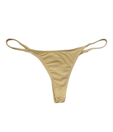 Neu Damen Bikinihose Grösse M Beige