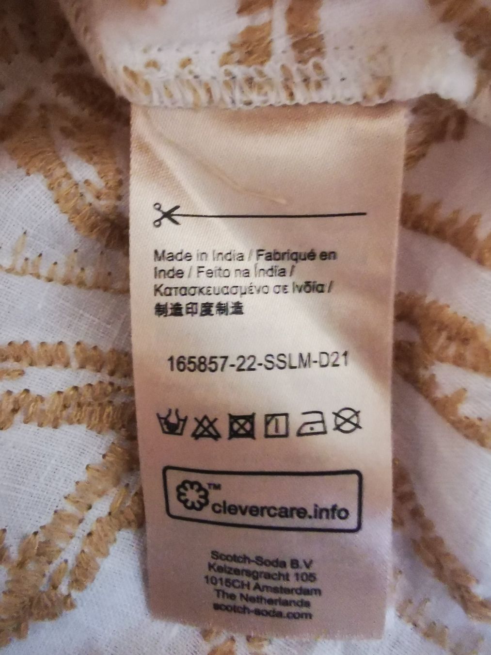 Maison Scotch Blusen: Bestickte Bluse von Scotch & Soda – Gebraucht aus Ennetbürgen von dasi_2010 3