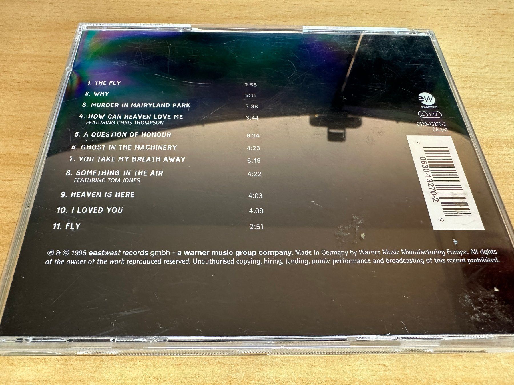 CD: Sarah Brightman – Fly – Usato da Rikon im Tösstal venduto da Alpenmutz 1