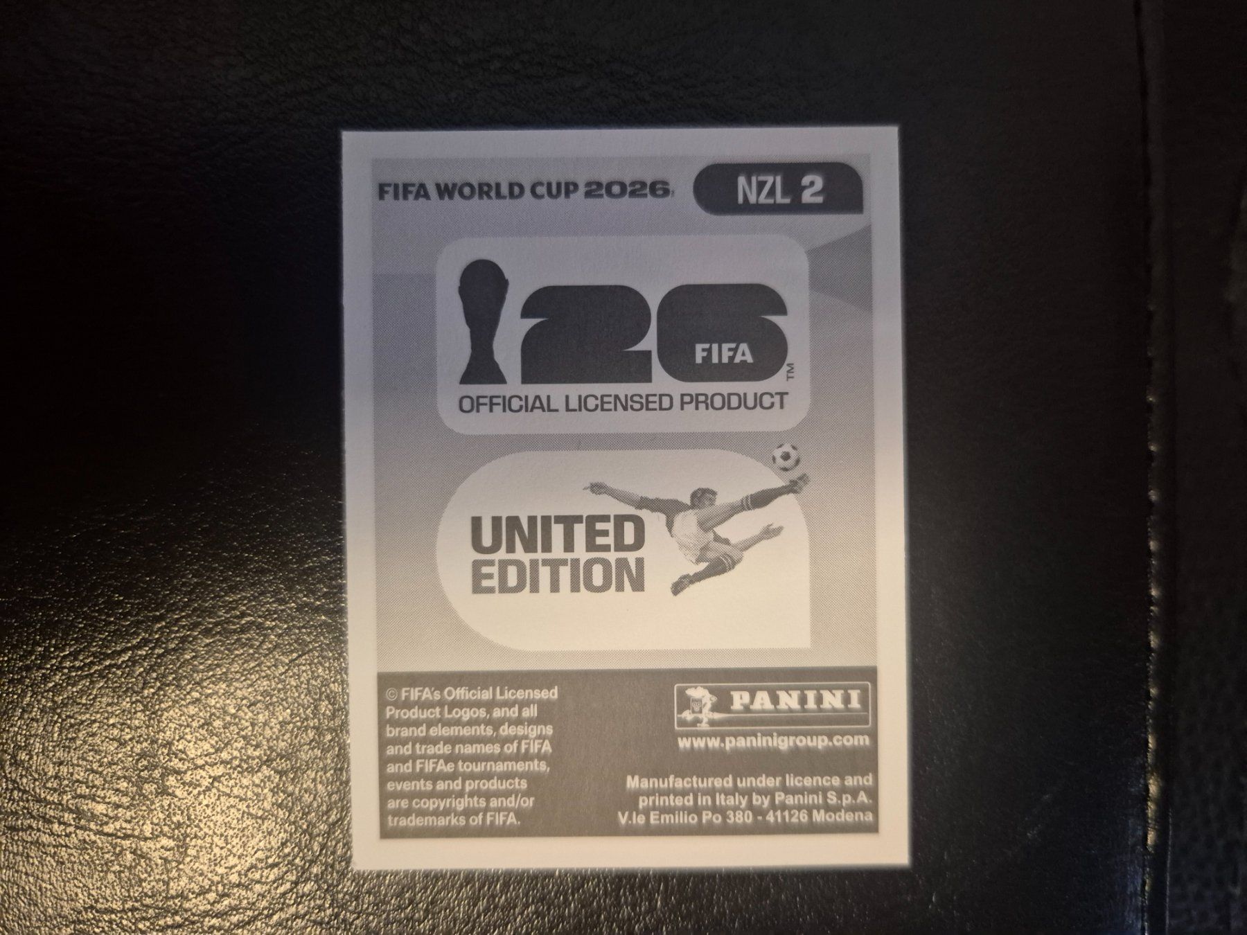 Panini Sammelbilder & Trading cards: Panini WM 26 NZL 2 – Neu (gemäss Beschreibung) aus Rorschacherberg von AJ3108 1