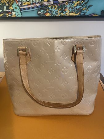 Sac Louis Vuitton Houston – Monogram Vernis Beige (Vintage)