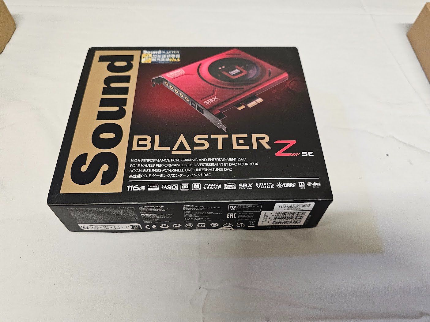 Creative Schede audio: Creative Sound Blaster Z SE – Nuovo (secondo la descrizione) da Biessenhofen venduto da ger_phm8