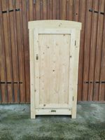 SCH355 Tannenholz Kleiderschrank Restauriert Naturholzmöbel