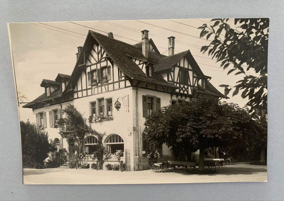 Cartoline postali: Ansichtskarten Schweiz - Bösingen FR – Usato da Düdingen venduto da polytropon_5 2