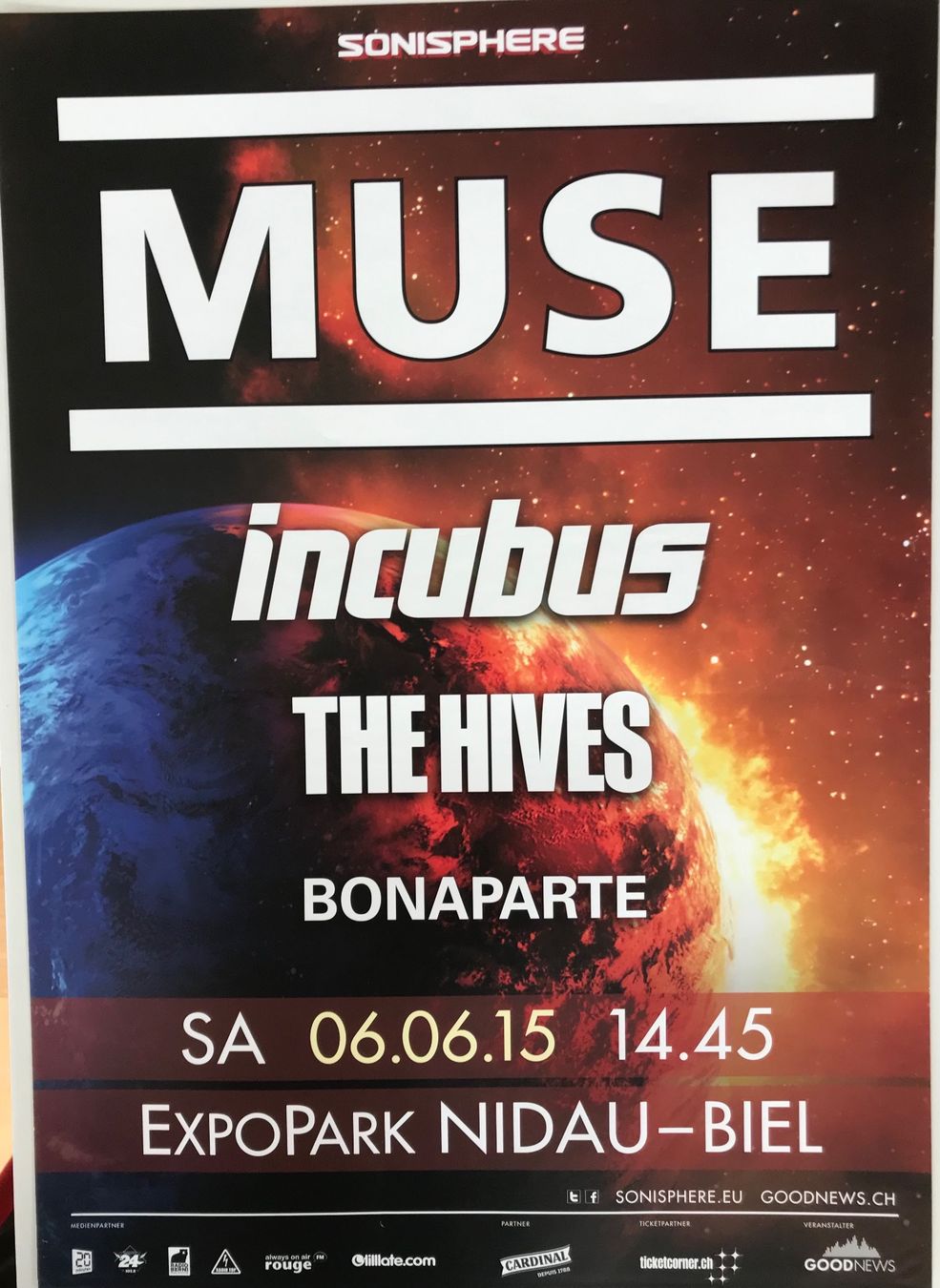 Foto & Immagini: Konzert Plakat Muse 2015 – Usato da Egolzwil venduto da Studart