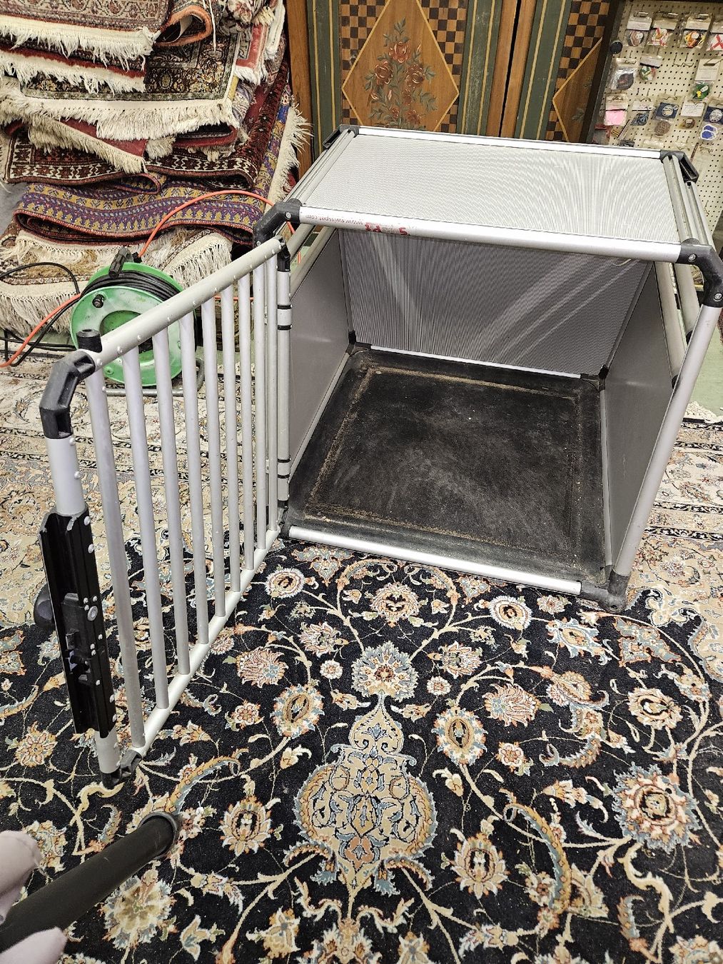 Gabbie, trasporto & Sicurezza: Hunde Transportbox aus – Usato da Rorschach venduto da TimelessTrading 1
