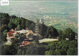 Flugaufnahme Uetliberg mit Restaurant