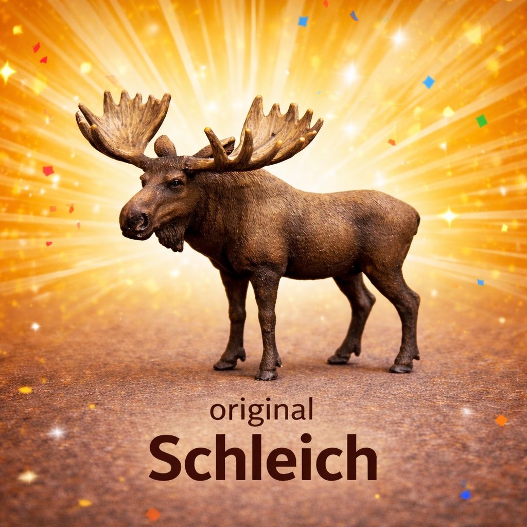 Schleich Statuette: Schleich Elch Bulle – Usato da Ennetbaden venduto da mapa05