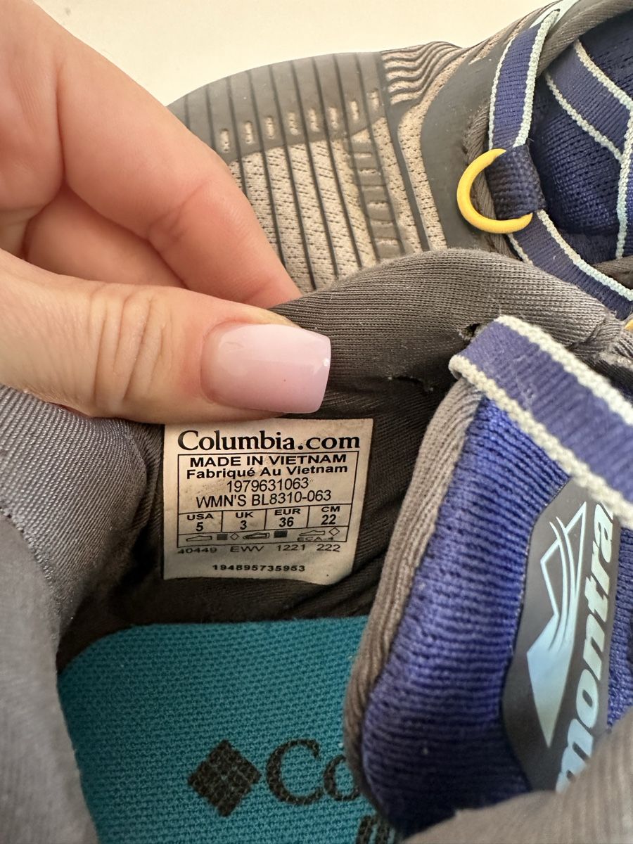 Columbia Schuhe für Jungen: Montrail Columbia Pointes,  Taille 36 Super! – Neu und originalverpackt aus Vuippens von ale_6gkb 1