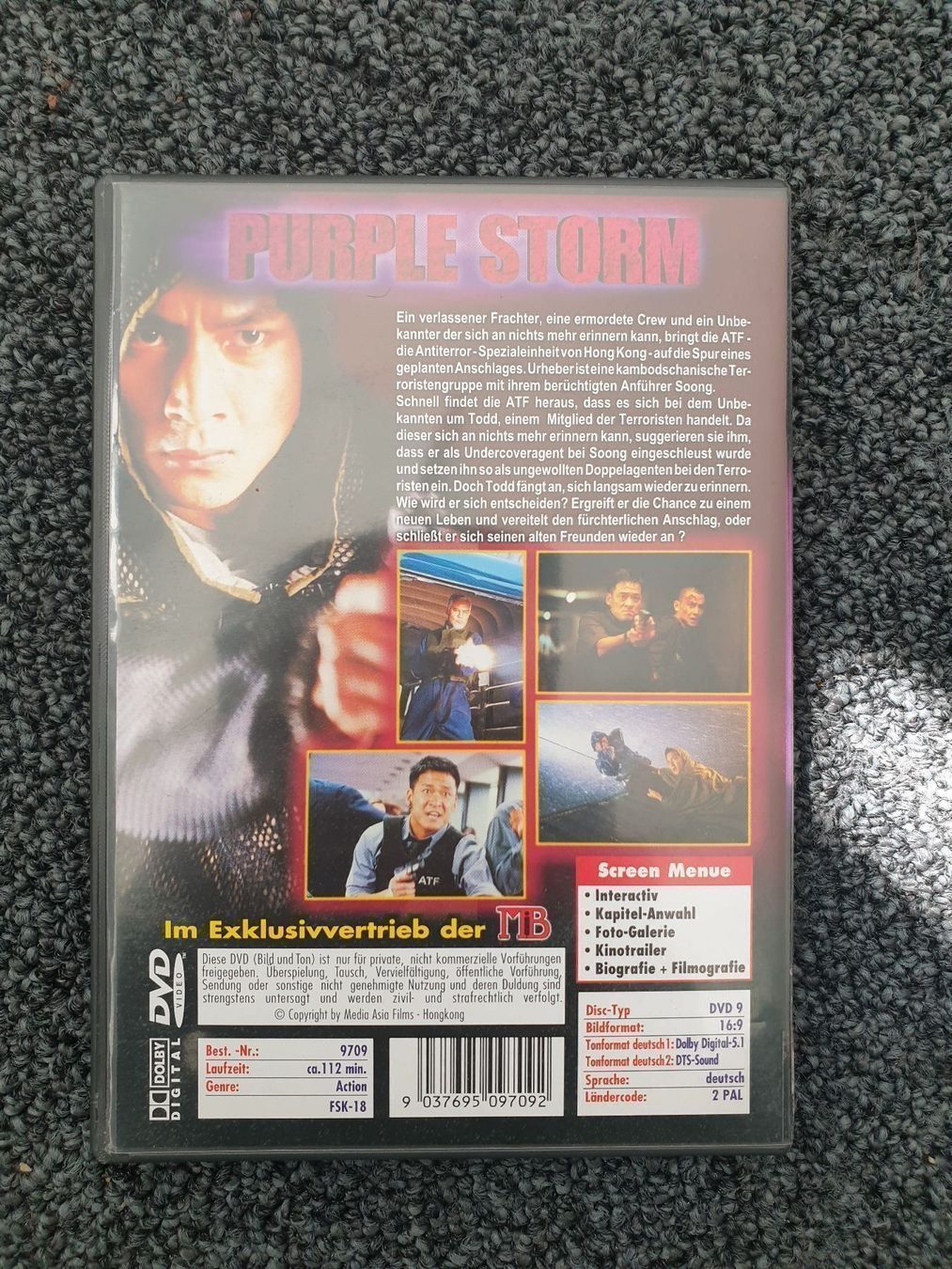 Tutti i DVDs: PURPLE STORM(NR660) – Usato da Ruswil venduto da Ruck.Zuck. 1