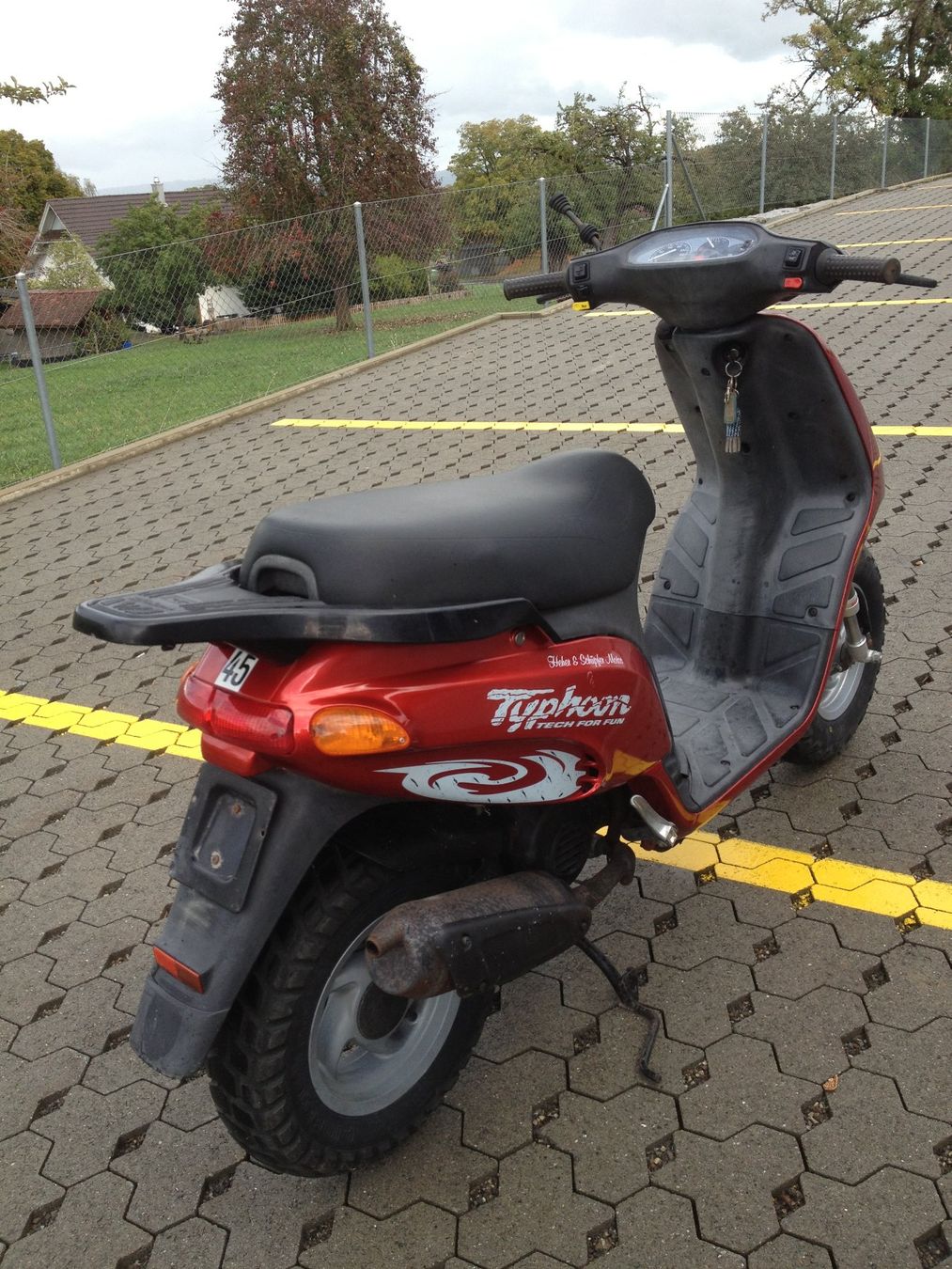 Piaggio Scooters: Roller Piaggio Typhoon 45 – Gebraucht aus Rickenbach LU von Hulibu 5