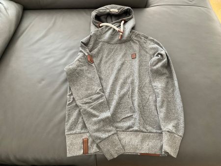 Kapuzenpullover grau