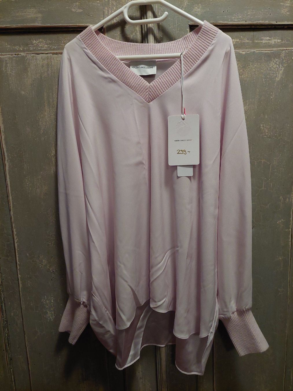 Camicette: Herzen's Angelegenheit . Seiden-Pullover rosa 36 – Nuovo e nell'imballaggio originale da Besenbüren venduto da teluride89