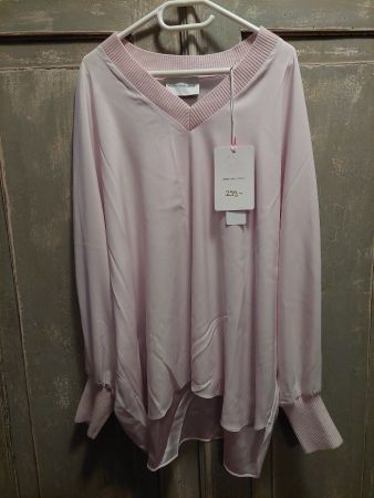 Herzen's Angelegenheit . Seiden-Pullover rosa 36