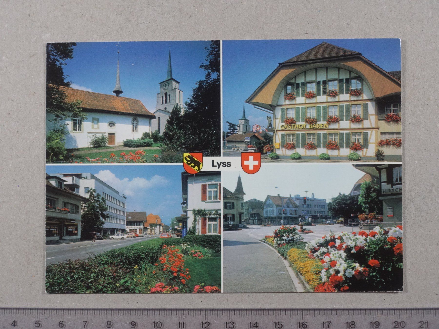 Ansichtskarten: Lyss – Gebraucht aus Lenzburg von fh1