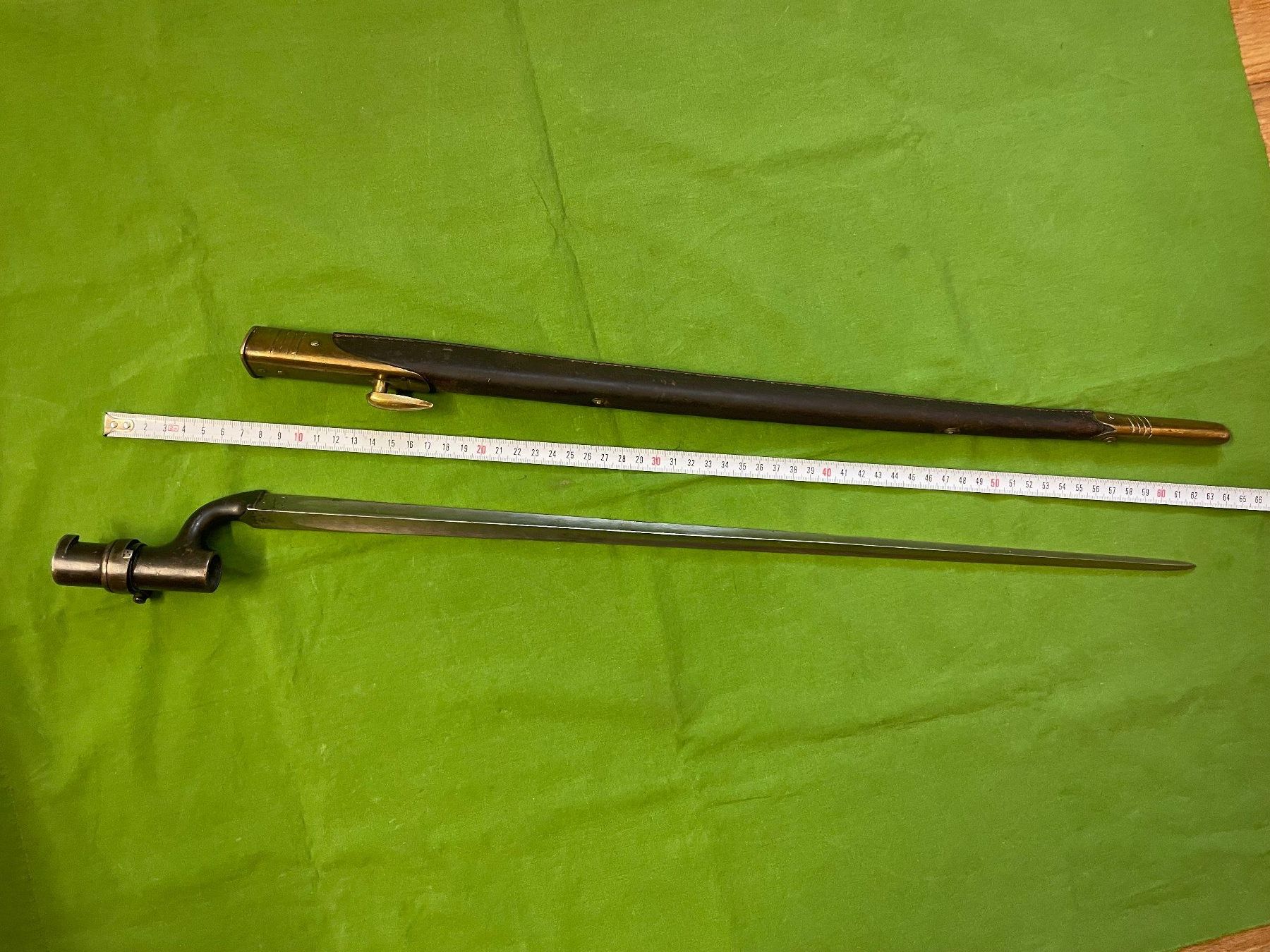 Armi bianche: US Pattern - Socket Bayonet Mod. 1876 – Usato da Lenggenwil venduto da Aurora-borealis1 1