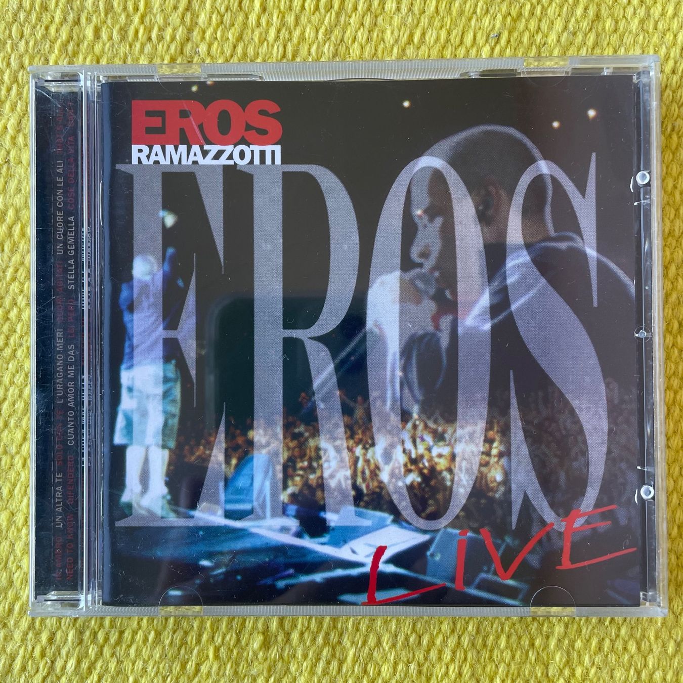 CD: EROS RAMAZZOTTI-LIVE – Usato da Rorschacherberg venduto da CD-Roli