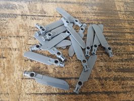 lego 99012 lot de 16 pièces Dark Bluish Gray Technic Rotor