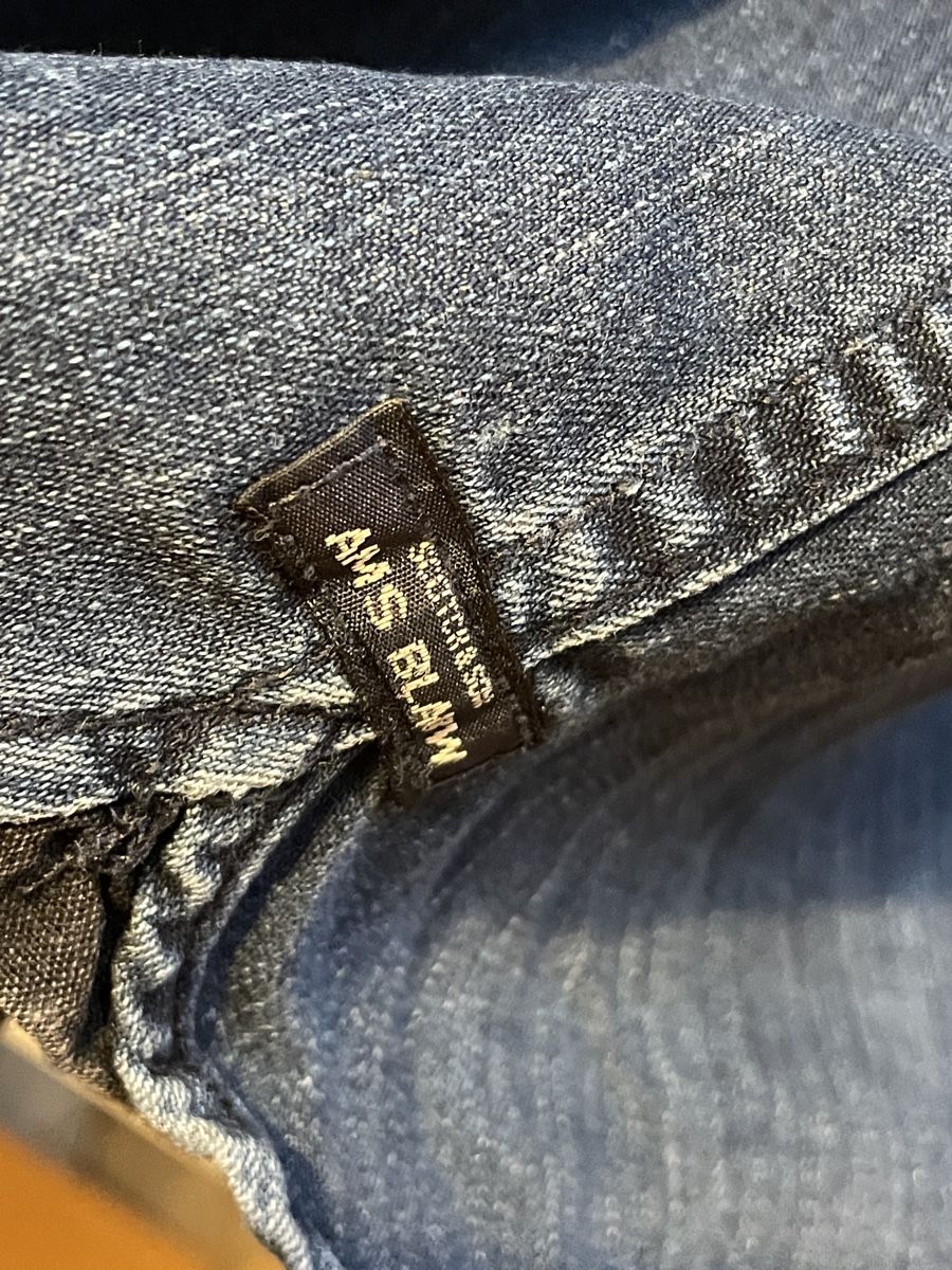 Maison Scotch Blusen: Scotch & Soda Jeanshemd Gr. M, dunkelblau – Gebraucht aus Münsingen von Secondhand89 5