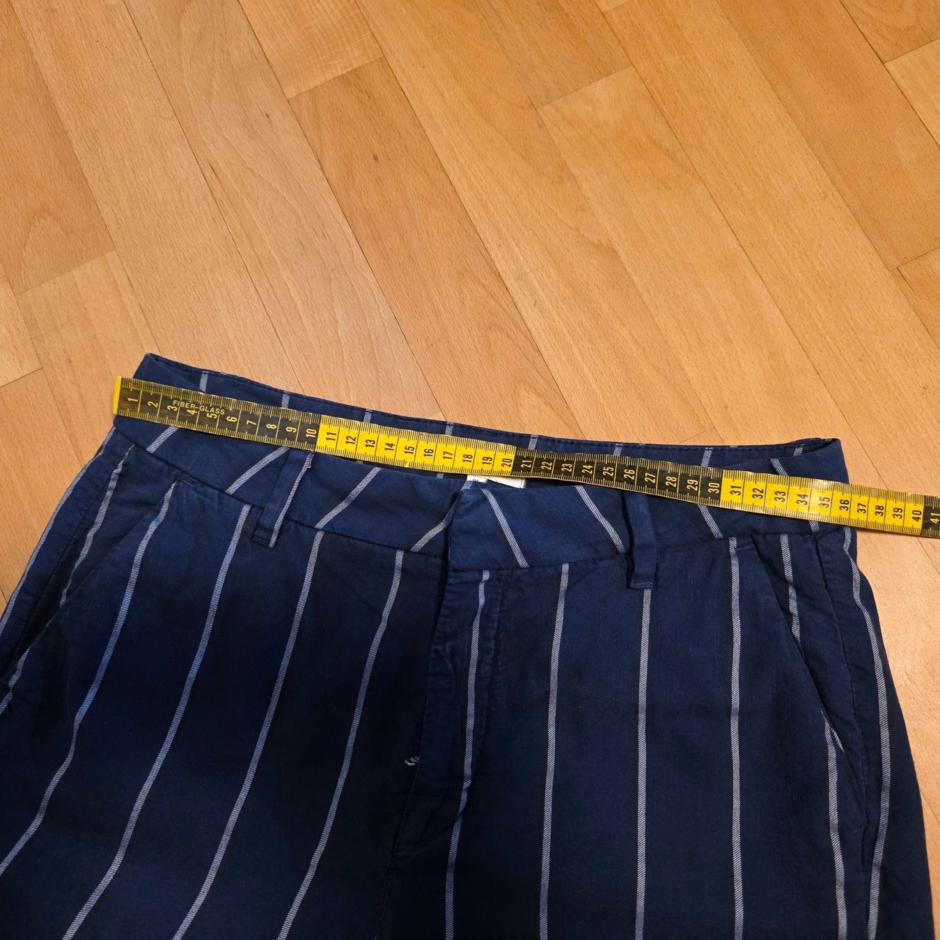 We Pantaloni: WE Streifenhose 36 Lyocell / Baumwolle – Usato da Wald ZH venduto da CapLux 6