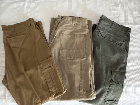 3 Cargo Hosen Set verschiedene Marken Grösse 34/32 NEU