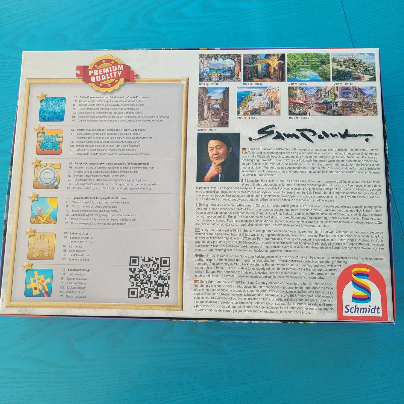 Puzzle: Rendezvous auf Mykonos- Premium Quality 1000 Teile  Schmidt – Nuovo (secondo la descrizione) da SCHÜBELBACH venduto da CoKaHa 3