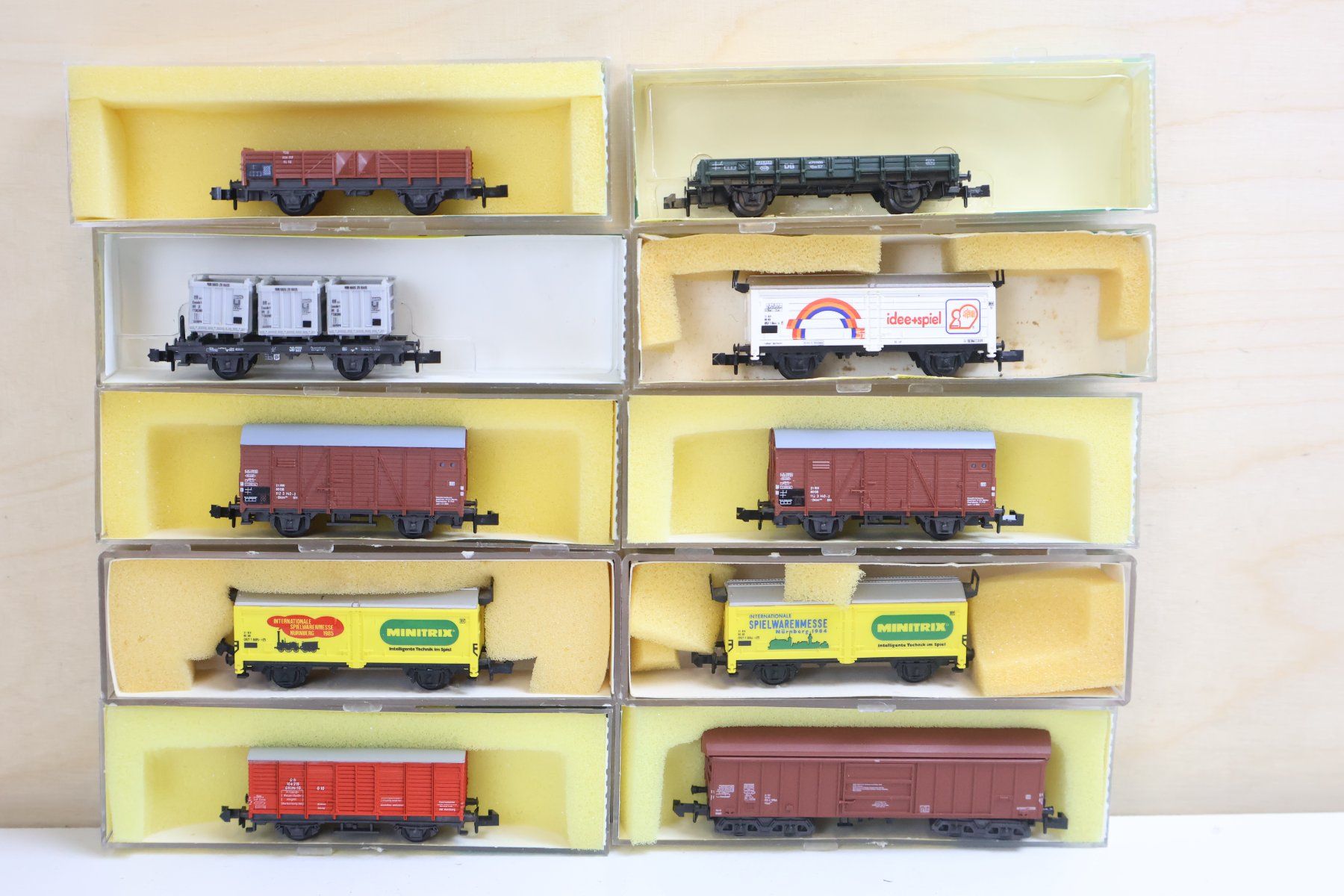 Trix Trains électriques: Minitrix 8 x Güterwagen Set - Spur N – D'occasion à Winterthur par Monstera 1