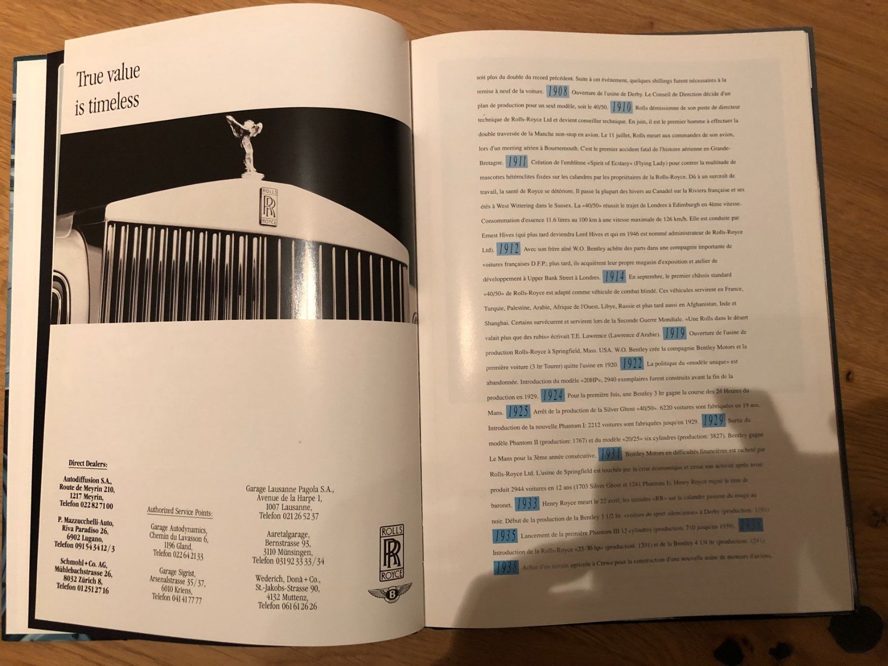 Libri: Motor Odysée Rolls Royce – Usato da Läufelfingen venduto da Columbus06 3