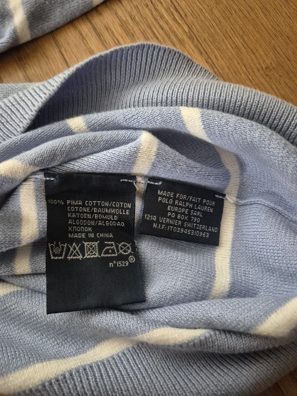 Polo Ralph Lauren Pullover & Sweatshirts: Polo Ralph Lauren Pullover hellblau Grösse L – Gebraucht aus Kollbrunn von guernsey11 3