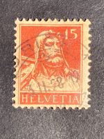 Schweiz 1928 Tellbrustbild 15 Vollstempel ZÜRICH 1 3.II.28