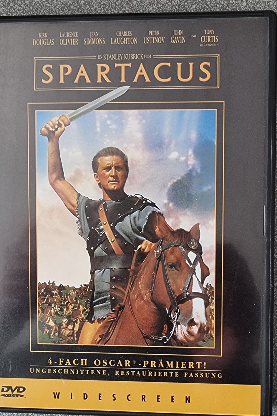 Tutti i DVDs: DVD Spartacus / Kirk Douglas – Usato da Oetwil am See venduto da fineli2