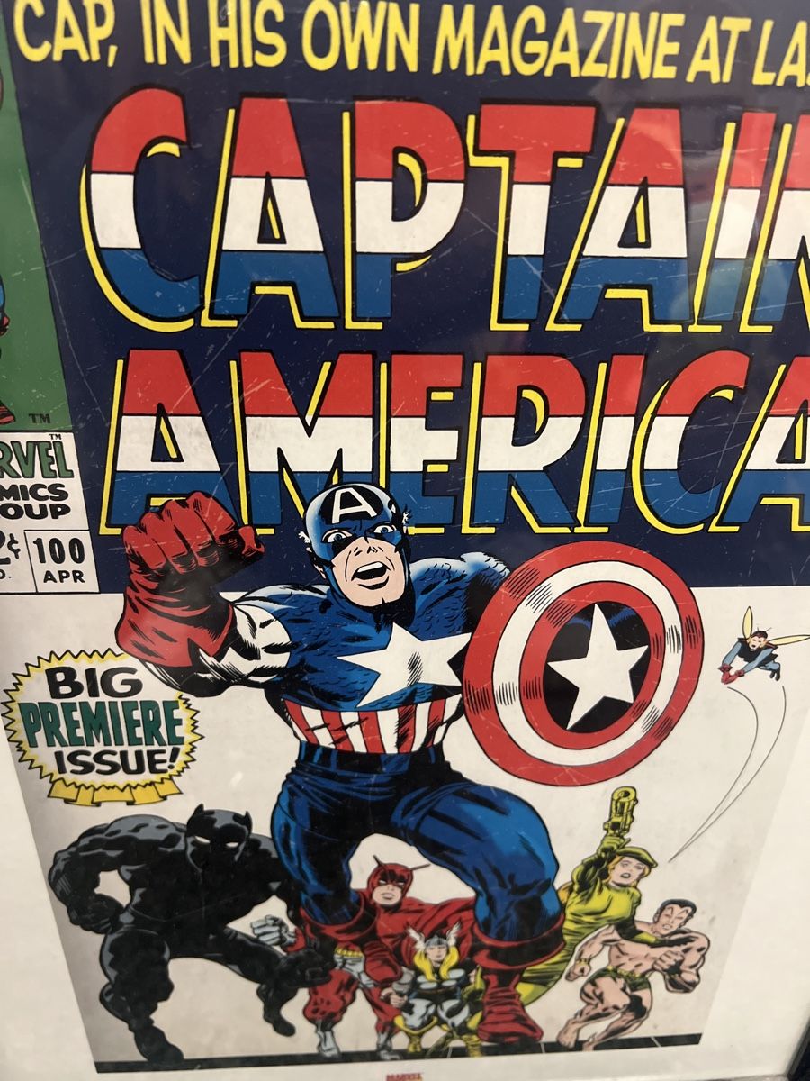 Foto & Immagini: Captain America Bild gerahmt – Usato da Rorschach venduto da TrendyDeals 1