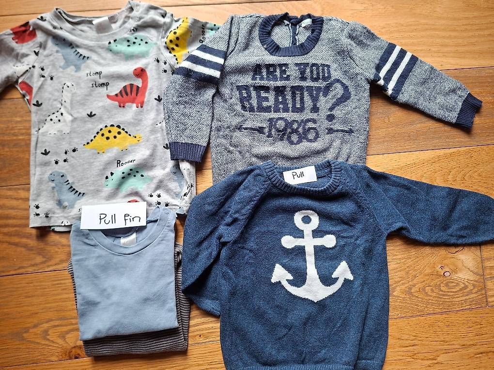 Lotti & Set di vestiti: Habits bébé garçon taille 74 - 9 mois – Usato da Sierre venduto da noe_y7vf 2