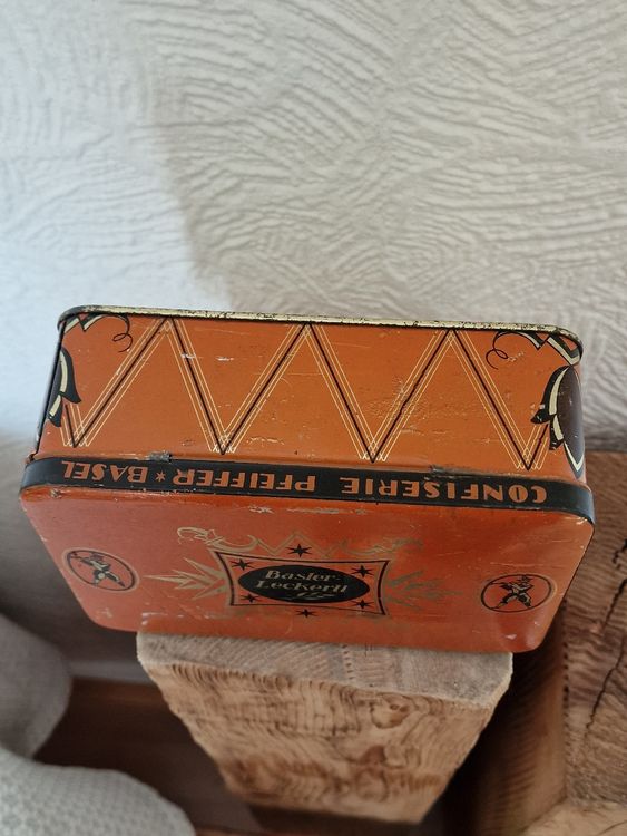 Blechdose Confiserie Pfeiffer Basel, Basler Leckerli | Kaufen auf Ricardo