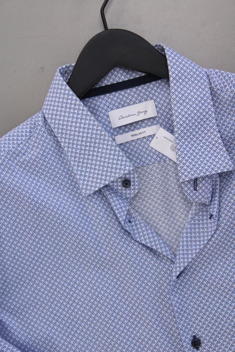 Hemden: Christian Berg Kurzarmhemd blau – Gebraucht aus Neustadt an der Waldnaab von SecondLifeFashion 1