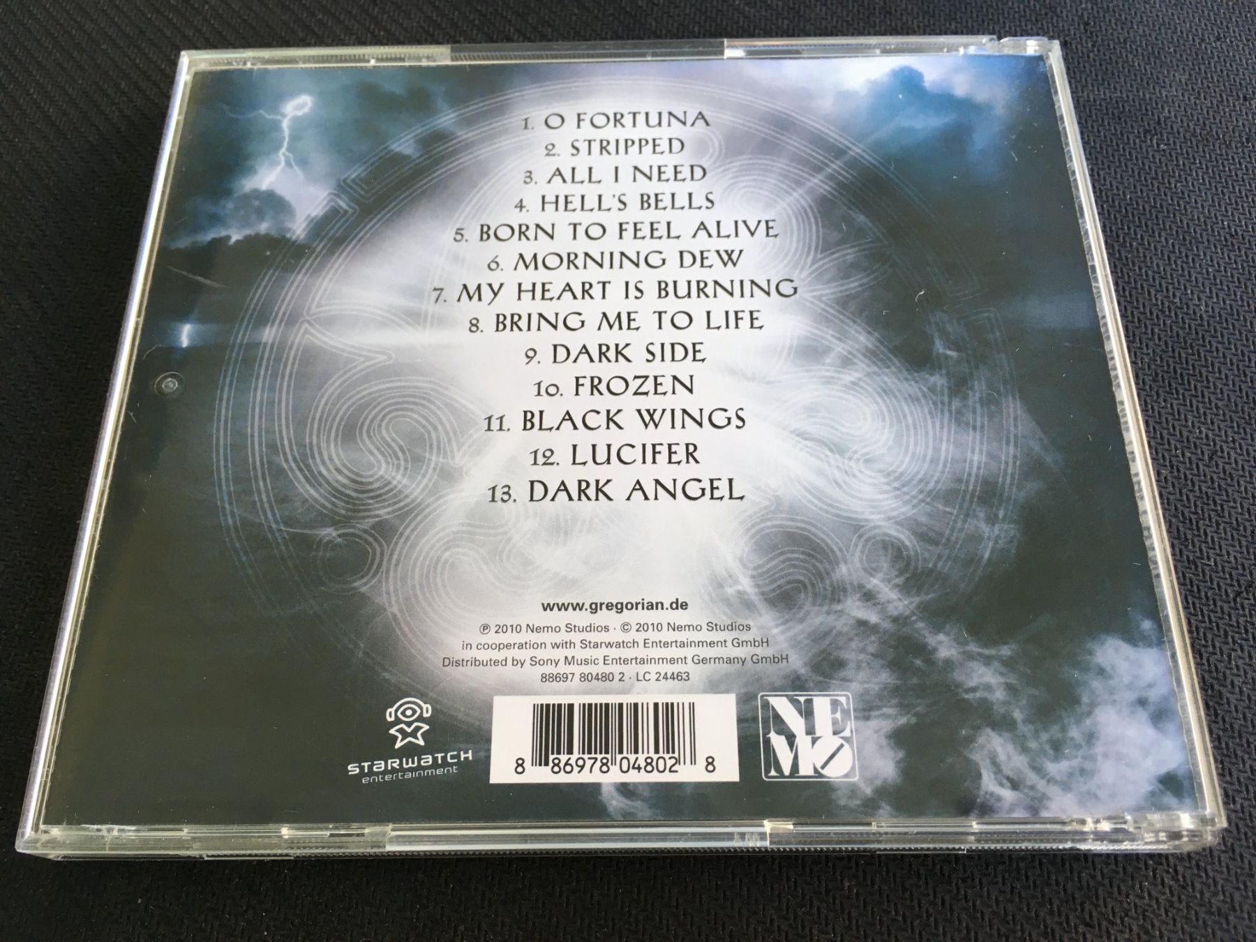 CDs: Gregorian - The dark side of the chant -CD- – Gebraucht aus St.Gallen von MedienJoe 2