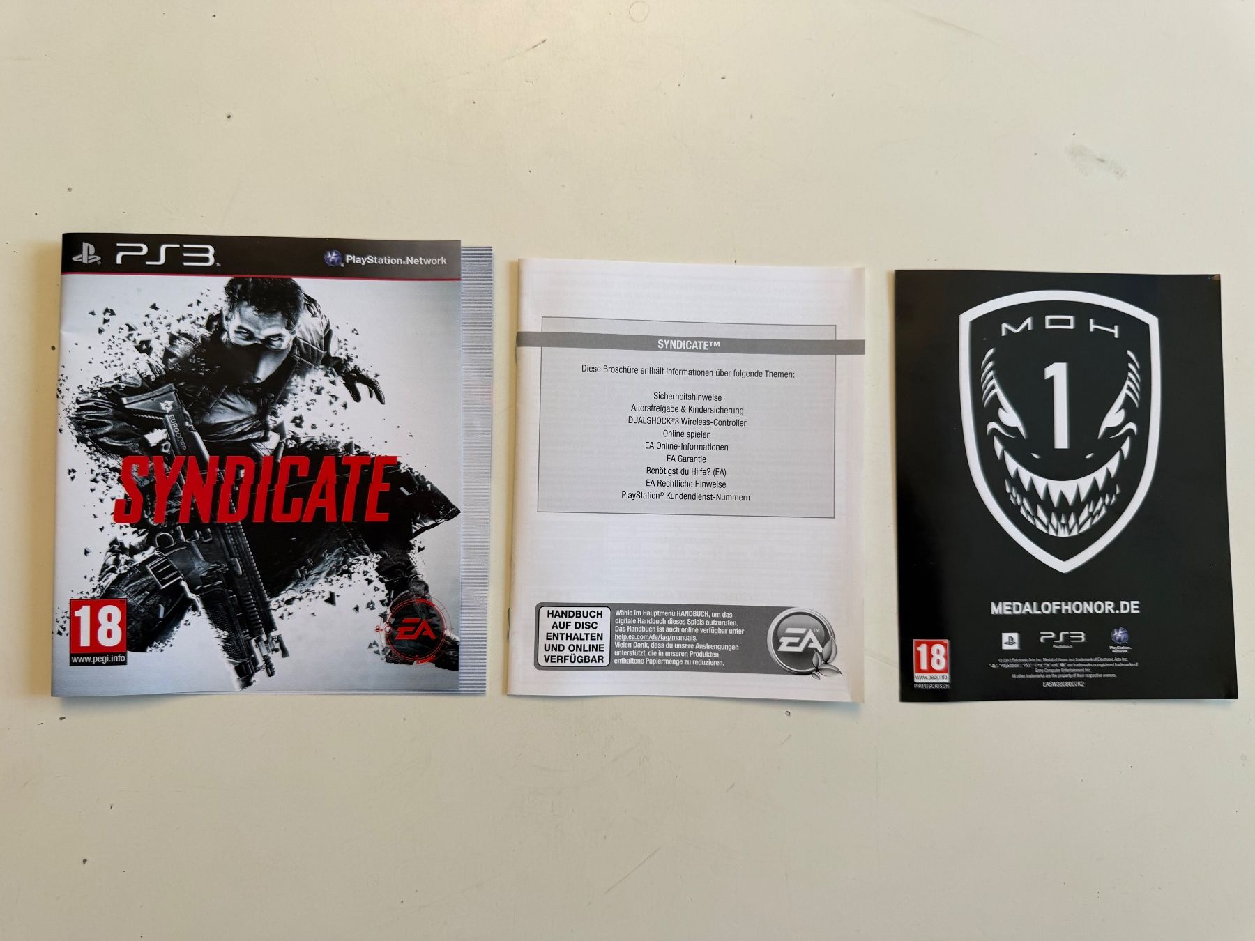 Jeux: Hüllencover + Beilage zu PS3 Game SYNDICATE – D'occasion à Münsingen par Ganjam