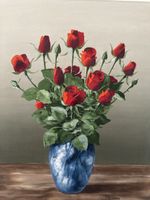 Oelgemälde Rosen, Friedel Griedel, 1890-1980