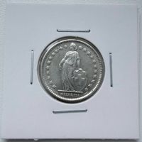 1 Franken 1963 B Silber Schweiz