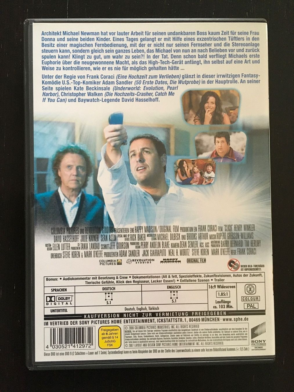Alle DVDs: DVD Klick – Gebraucht aus Regensdorf von scheissspiel 1