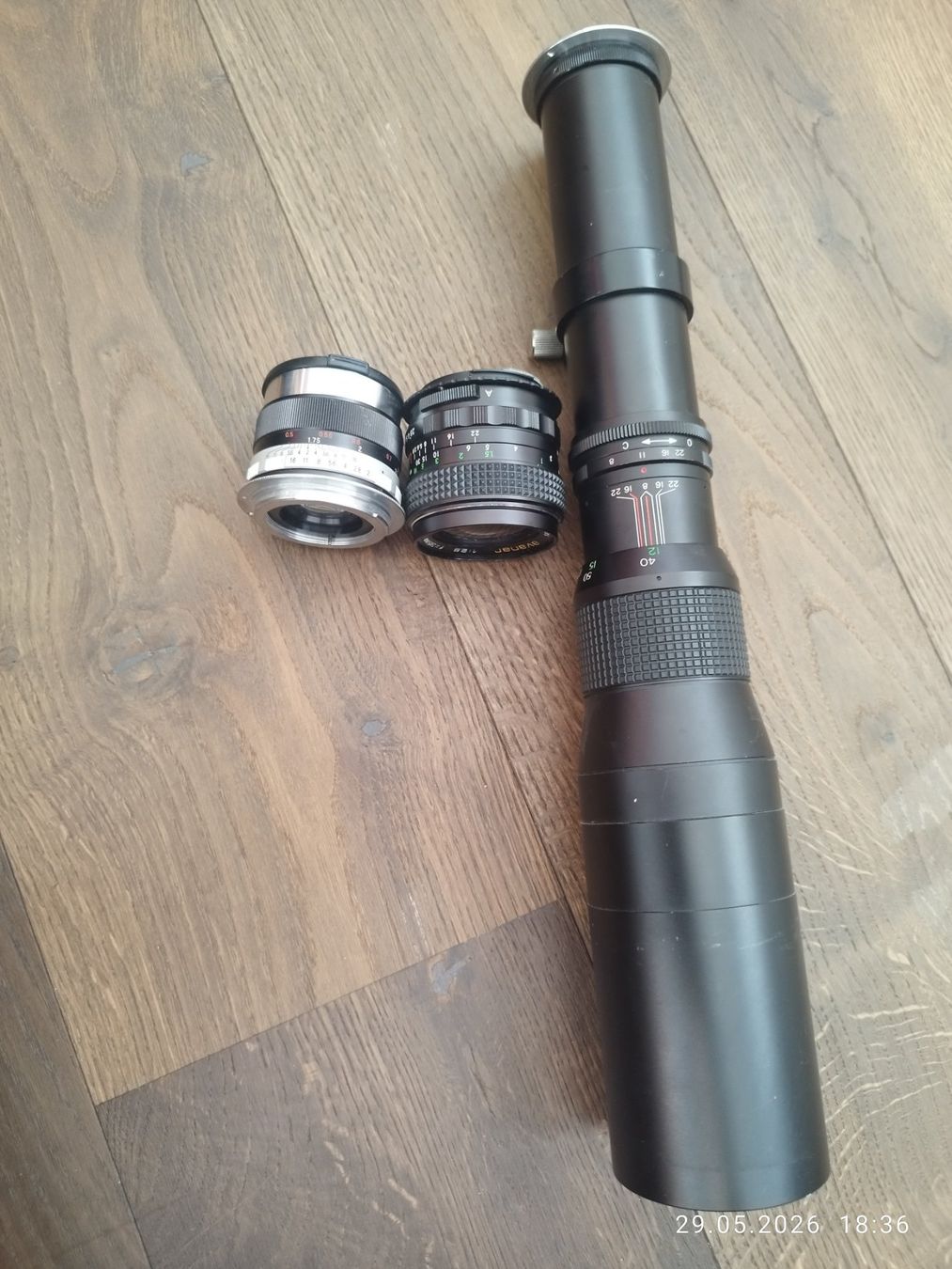 Obiettivi: Mit Canon Adapter – Usato da Fahrwangen venduto da fiat616